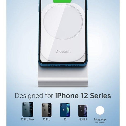 CHOETECH MagLeap Magnetic Wireless Charger & Phone Stand