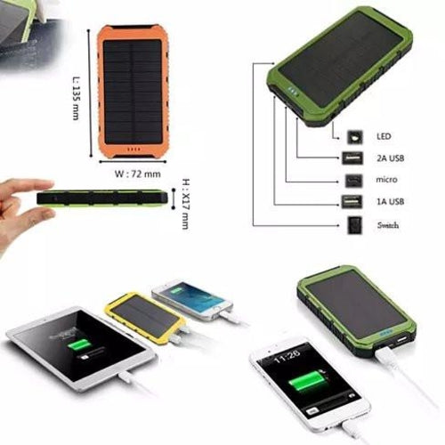 Roaming Solar Power Bank for Phones & Tablets