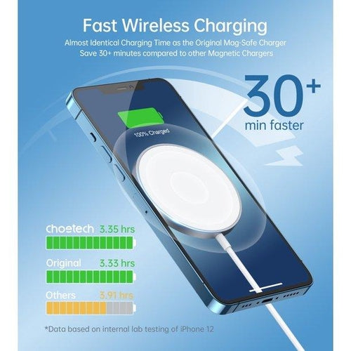 CHOETECH MagLeap Magnetic Wireless Charger & Phone Stand