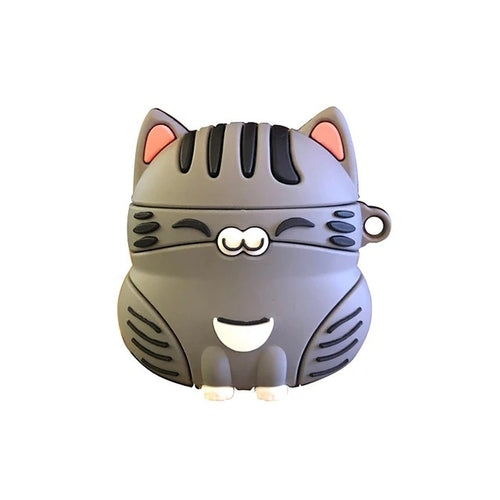 Fat Orange Cat Soft Protective Case for Headphones