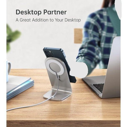 CHOETECH MagLeap Magnetic Wireless Charger & Phone Stand