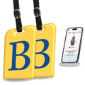 Initials Bag tag B [pack 2]-0